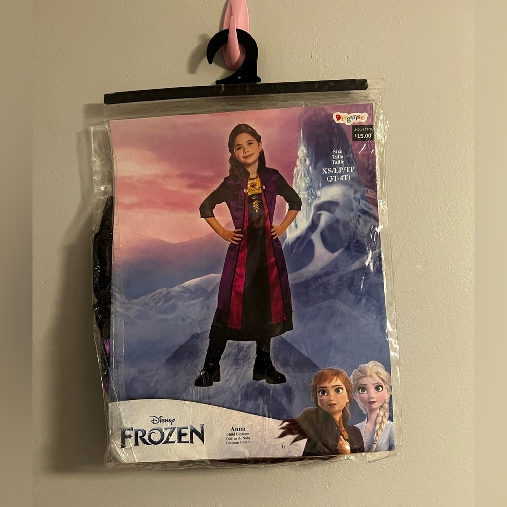 Disney frozen Disguise  Brand Costume in Purple and Blue